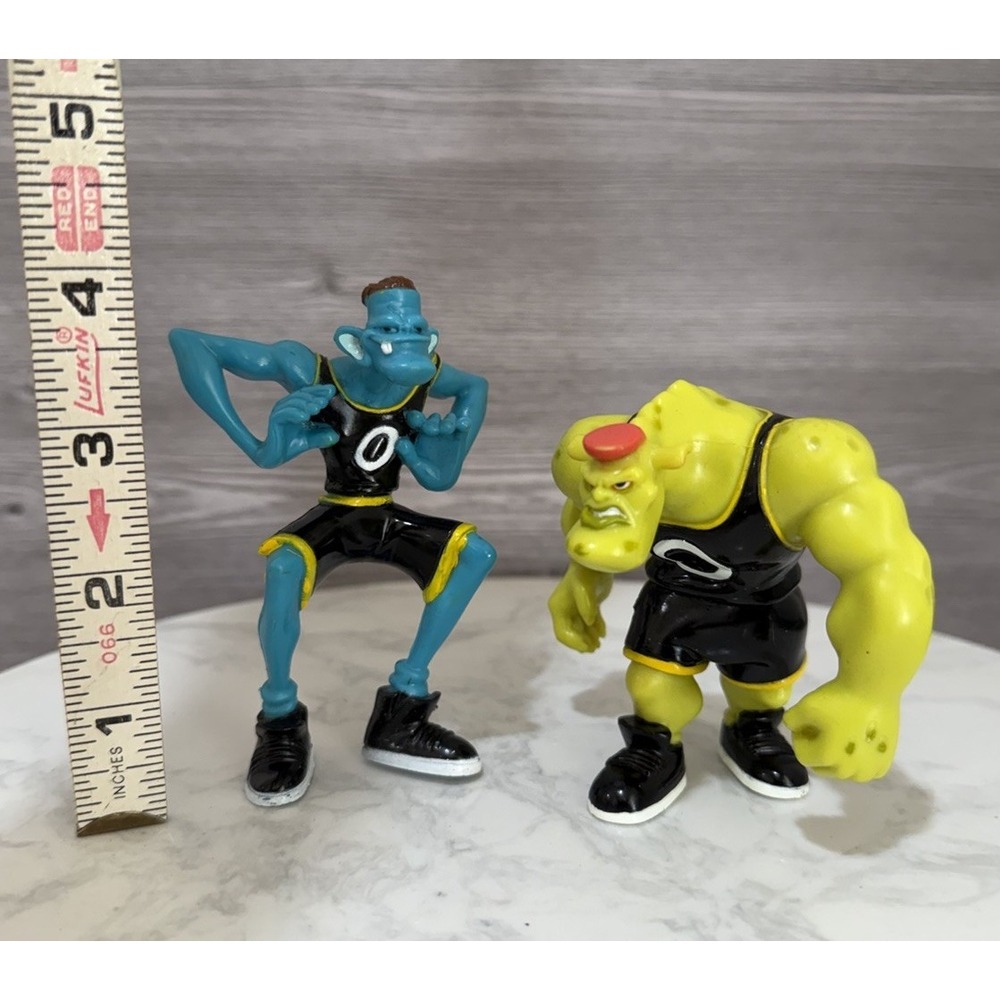 1996 Space Jam Monstars Player Plastic Figures 2 Pack Uniform #0